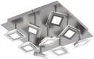 Wofi LED Deckenleuchte Deckenlampe 9x5W 3000K 2700 lumen Warm Weiss ersetzt 250W Wofi LED Deckenleuchte Deckenlampe 9x5W 3000K 2700 lumen Warm Weiss ersetzt 250W