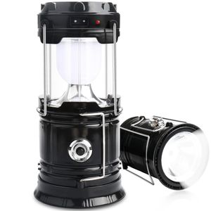 LED Campinglampe Solar, LED Solar Laterne, Wasserdicht LED Camping Laterne, Notfallleuchte, USB Wiederaufladbar, für Wandern, Angeln, SOS, Ausfälle