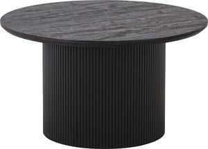 Boavista Couchtisch Ø80cm dunkelbraun.