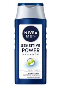 Nivea Men, Sensitive Power Szampon, 250 ml (PRODUKT Z NIEMIEC)