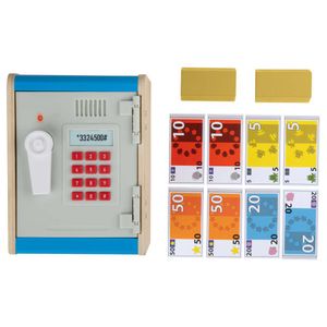 Kidland Kinder Spiel Tresor mit 2 Goldbarren und 8 Spielgeldscheinen Kidland Kinder Spiel Tresor mit 2 Goldbarren und 8 Spielgeldscheinen