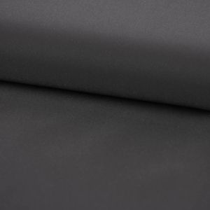 Bekleidungsstoff Polyester wasserabweisend reflektierend uni anthrazit 1,4m Breite