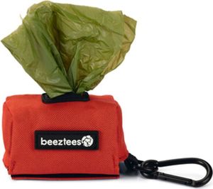 Beeztees Hundekotbeutelspender Limpa - Hund - rot - inkl. Beutel