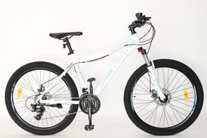 Dámsky horský bicykel  XC 261 biela/modrá26"