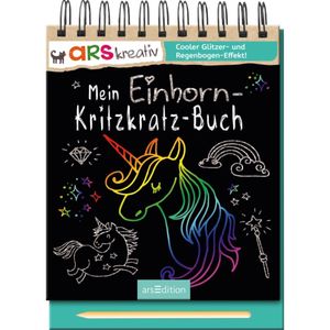 Ars Edition Mein Einhorn-Kritzkratz-Buch