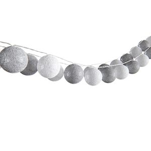Livinity® rozprávkové svetlá, 310 cm, sivá/biela