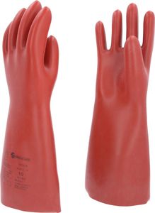 KS TOOLS Elektriker-Schutzhandschuh mit mechanischen und thermischen Schutz Größe 10 Klasse 0 rot - 117.0007