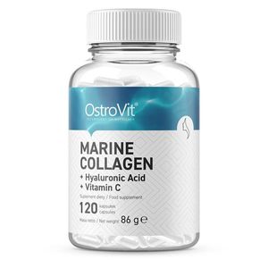Marine Collagen 120 Kapseln Kollagen Hyaluronsäure 2200mg Vitamin C Hautbild Cellulite Falten Gesicht Anti Aging Knochen & Gelenke