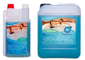 KaiserRein 1 L und 5 L Whirlpool Desinfektionsmittel für die zuverlässige Wasserpflege I Whirlpool Reiniger Desinfektion I Whirlpoolreiniger, Poolreiniger