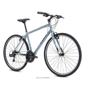 Fuji Absolute 2.1 Fahrrad Fitnessbike Damen und Herren ab 160 cm Fitnessrad 28 Zoll Urban Bike 21 Gänge City Fahrrad Shimano, Farbe:cool gray, Rahmengröße:43 cm