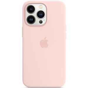 Apple Silikon MagSafe Hülle iPhone 13 Pro Max Chalk Pink