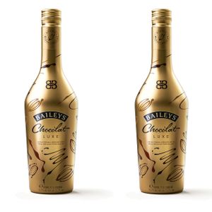 Baileys Chocolat Luxe, 2er, Originální irský krémový likér s pravou belgickou čokoládou, Likör, Alkohol, Alkoholgetränk, Flasche, 15,7 %, 500 ml