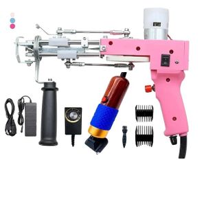Tufting-Gewehr-Set, elektrische Tufting-Pistole, 7 – 21mm Tufting-Pistole, Pink Set 4