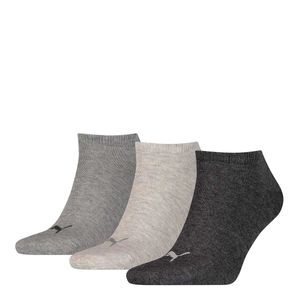 Puma krátké ponožky 3-pack pánské dětské šedé velikost 35-38