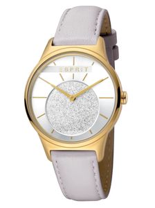 Esprit ES1L026L0025 Grace Silver L.Grey Dámské hodinky s koženým řemínkem Grey