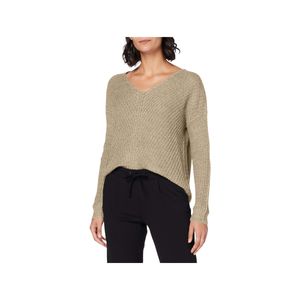 Jacqueline de Yong JDYNEW MEGAN L/S PULLOVER KNT NOOS LieferantenFarbe: cement, Größe: XL