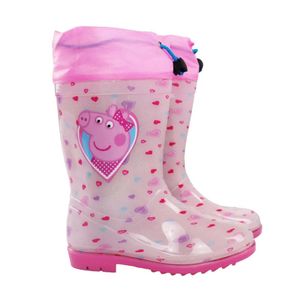 Peppa Wutz Kinder Mädchen Stiefel Gummistiefel Regenstiefel – 31/32 / Rosa