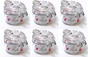 Bormioli Drahtbügelglas Rocco Fido 125 ml rund Einmachglas Dessertglas Vorspeisenglas Einkochglas Bormioli Drahtbügelglas Rocco Fido 125 ml rund Einmachglas Dessertglas Vorspeisenglas Einkochglas