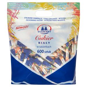 Diamant Weißer Zucker in Sachets 3 Kg (600 Stück)