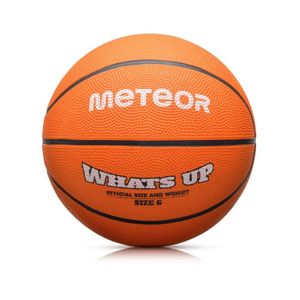 Meteor Basketball What's up rozmiar 6 młodzież od 10 lat, juniorzy, panie pomarańczowy