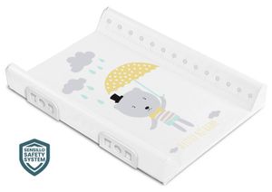 SENSILLO Sicherheitssystem Versteifter Wickeltisch, 70 cm - Bären - Platin Regenschirm