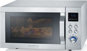 SEVERIN MW 7751 Mikrovlnná trouba 800 W stříbrná