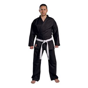 Kwon Traditional Karate Anzug Black 8oz Körpergröße 180 cm