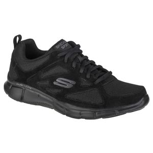 Skechers Sport Mens EQUALIZER SNEAKERS Men Schwarz, Schuhgröße:42 EU