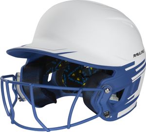 Rawlings MSB13S Mach Ice Softball Helmet w/Mask Color Royal