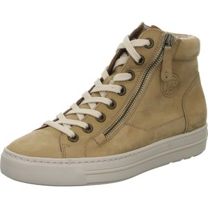 Paul Green Super Soft Hightop-Pauls - Beige Nubukleder Größe: 39 Normal