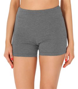 Merry Style Damen Shorts Radlerhose Unterhose Hotpants Kurze Hose Boxershorts aus Baumwolle MS10-359 (Mittel Melange,XXL)