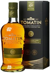 Tomatin 12 Jahre Highland Single Malt Scotch Whisky | 43 % vol | 0,7 l