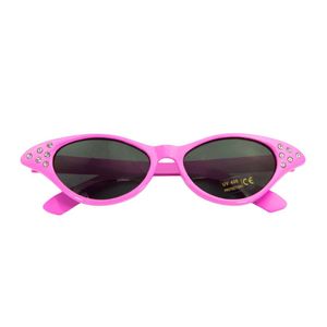 Oblique Unique Sonnenbrille Retro Vintage 50er 60er Jahre Stil Damen - rosa