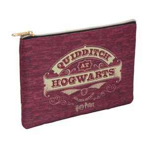 Harry Potter Make-Up Bag Hogwarts 21 Cm Polyester Bordeaux