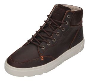 HUB FOOTWEAR Sneakers - DUNDEE L65 dark brown white, Größe:42 EU
