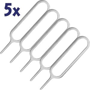 5x Sim Nadel Sim-Karte Slot Öffner für iPhone Samsung Huawei LG Sony Handy Tablet Smartphone