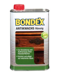 Bondex Antikwachs flüssig 500 ml Pflege von Möbeln natürliche Rohstoffe, Farblos