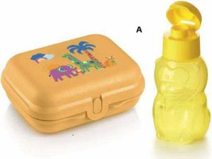 Tupperware set Oyster Twins+Ecopure2 350 ml Löwe