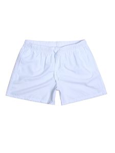 Herren Shorts Sporthosen Beachwear Klassische Fit Einfarbige Kurze Hose Strand Shorts Weiß,Größe XL
