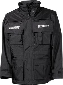 Kurtka MFH, "Security", wodoodporna, antystatyczna, czarna