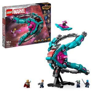 LEGO 76255 Marvel Das neue Schiff der Guardians of the Galaxy Volume 3 Bau-Spielzeug mit Mantis, Drax & Star-Lord Minifiguren, Superhelden-Raumschiff-Set