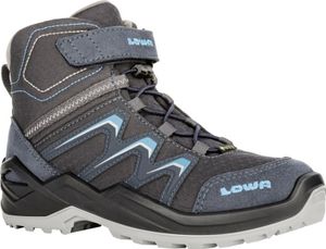 Lowa Maddox Warm GTX MId Jr. Mädchen Wanderschuh in Blau, Größe 34