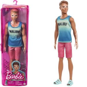 Barbie Model ken - plážové ombré tílko HBV26