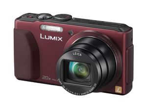 Panasonic Lumix DMC-TZ41, 18,1 MP, 4896 x 3672 Pixel, MOS, 20x, Full HD, Rot