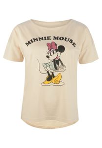 Minnie Mouse T-Shirt Damen Oberteil kurzarm Cradle to Cradle, Größe Damen:L