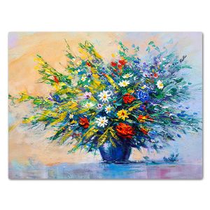 Leinwandbild Malerei, Blumen M0506 – Extragroß - (100x75cm)