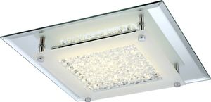 Globo Lighting Deckenleuchte Metall verchromt, LED