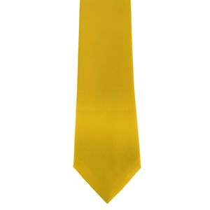 Premier pánska saténová kravata, jednofarebná (2 ks/balenie) RW6934 (jedna veľkosť) (citrón)