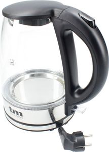 Czajnik TM Electron 1,7 L kryształowe szkło borokrzemowe