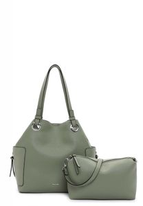 Tamaris Shopper Handtasche Bag in Bag herausnehmbare Innentasche Gloria 31481, Farbe:Grün